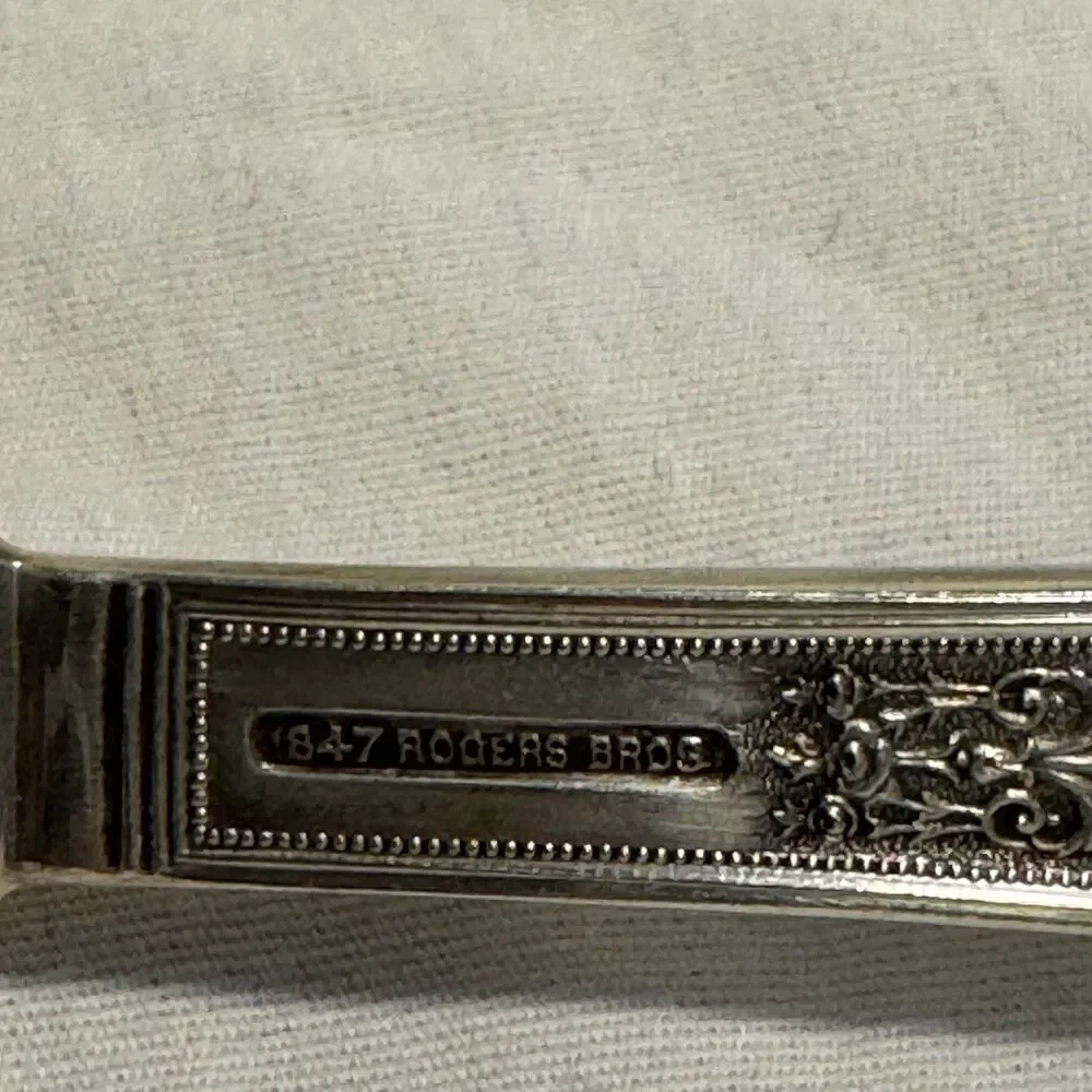 1847 Rogers Bros Silverplate Cocktail/Seafood Forks Set with Spreaders